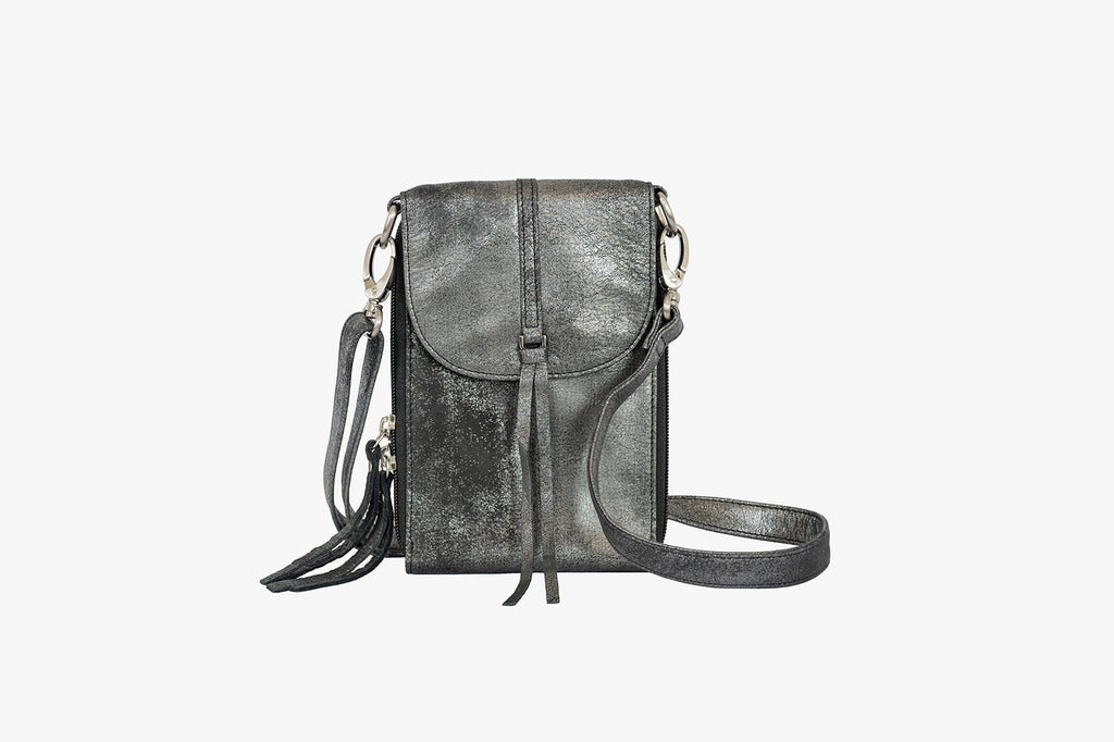 Nash Accordion Phone Pocket - BlackIce front
