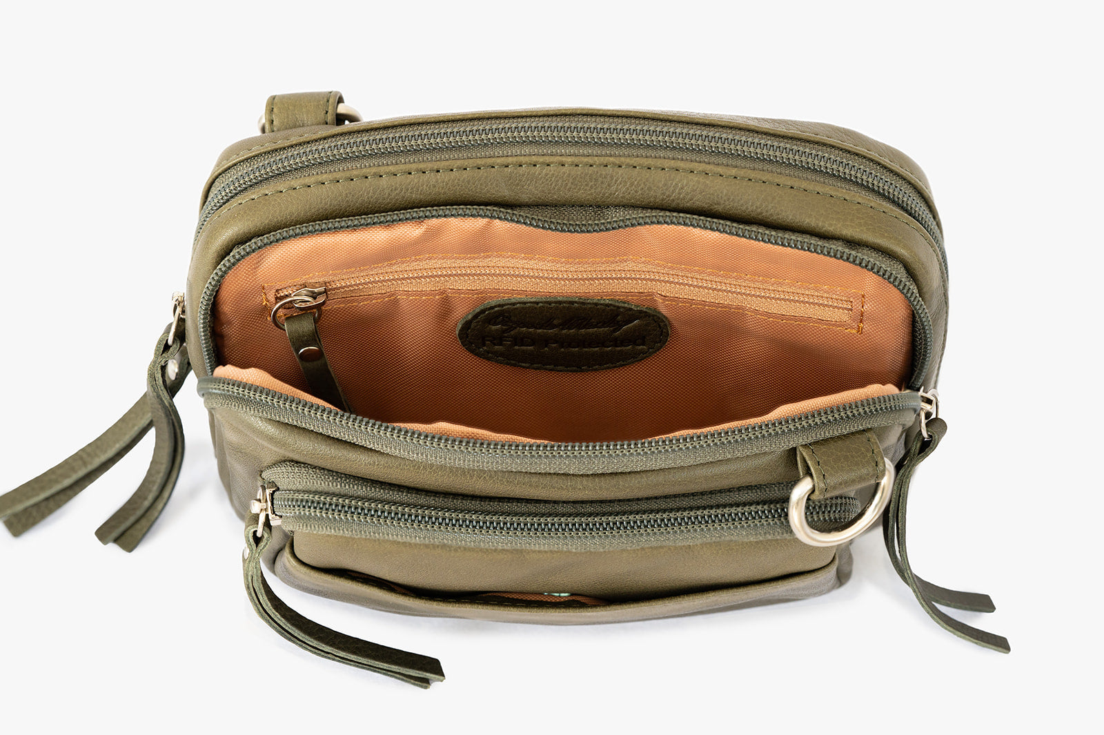 バッグ LESS IS Good ECCO® Pot Leather Crossbody Bag | Pink