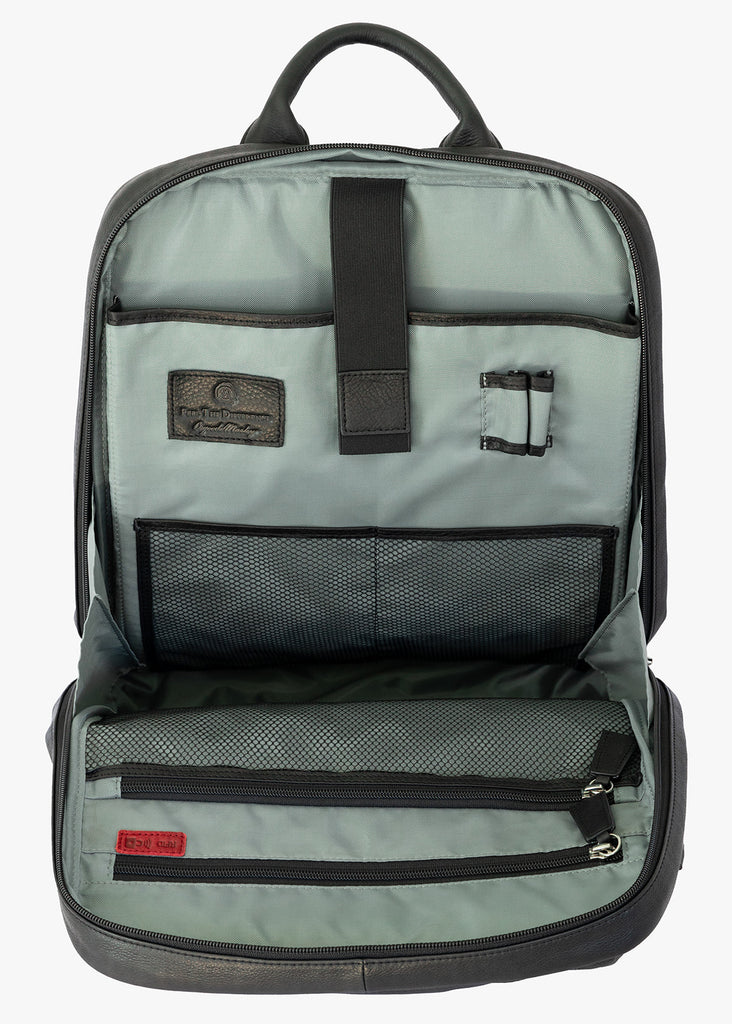 Baldwin Backpack inside black model
