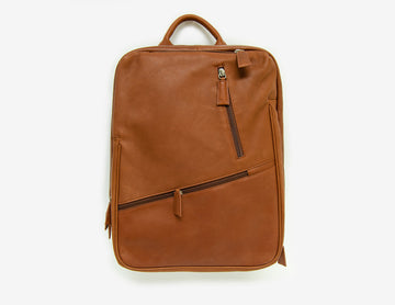 Baldwin Backpack Brandy Front