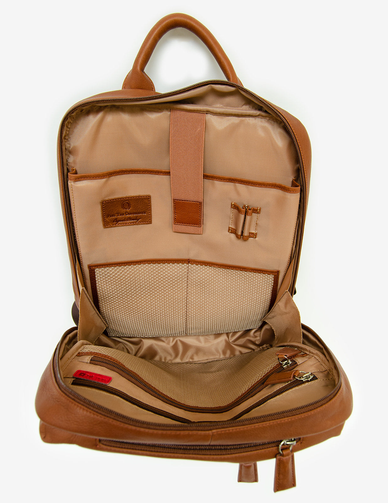 24 leather backpack Osgoode Marley Medium Leather Baldwin Backpack 5024 Brandy