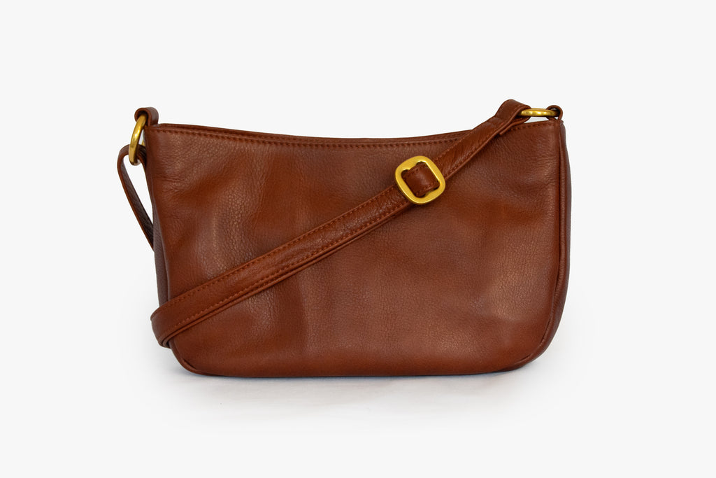 Daisy Small Crossbody - Brandy Model