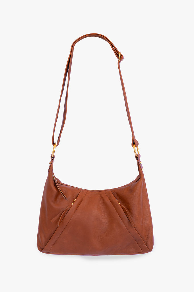 Eden Crossbody - Brandy model