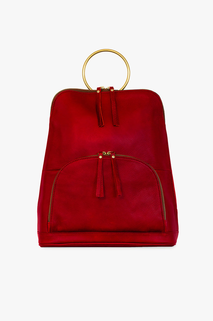 Blaire Backpack garnet model