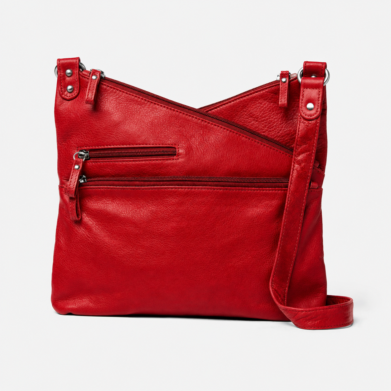 Kriss Kross Traveler – Durable Leather Travel Satchel – Osgoode Marley