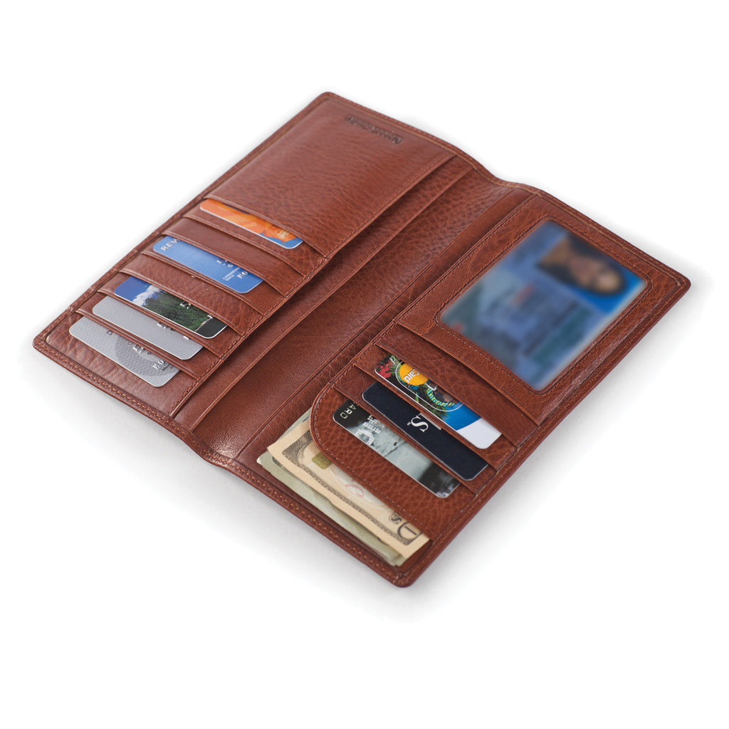 RFID Coat Pocket Wallet Whiskey