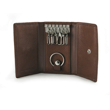 Six Hook Key Case with Valet
