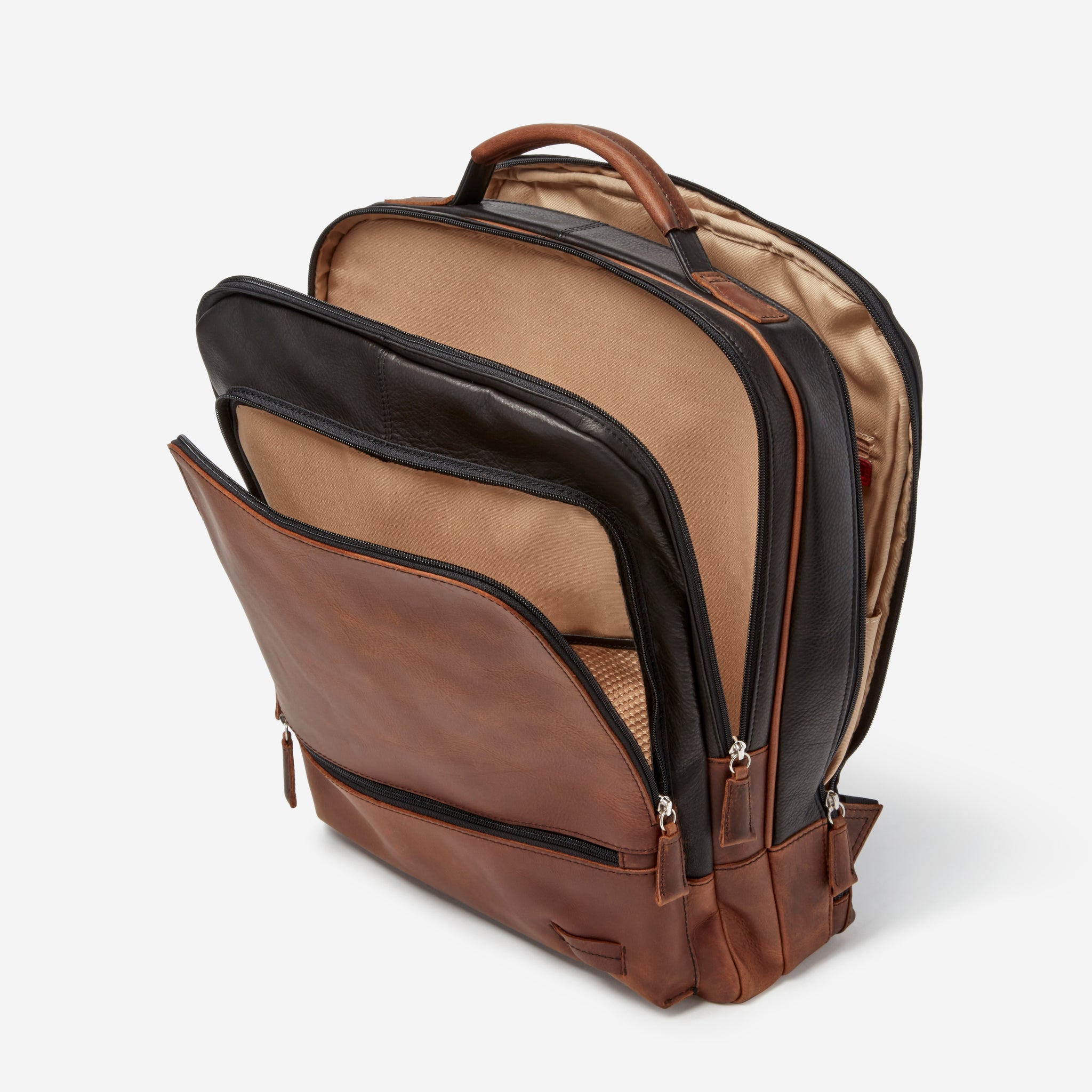 bygoods leather backpack Byron Backpack: Customizable Leather Backpack – Osgoode Marley