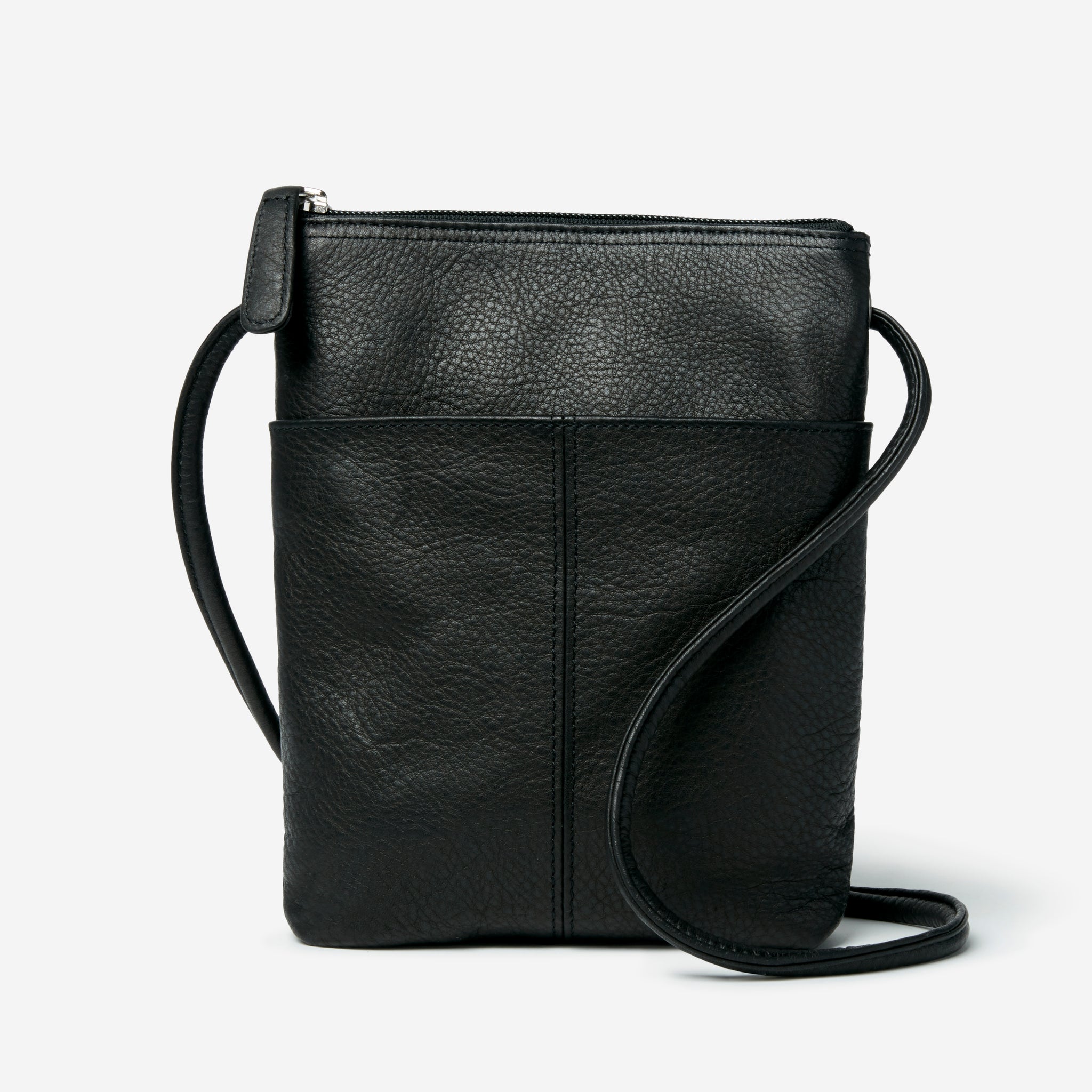☆MCLANEE☆ 566 Bullet Shoulder and Crossbody Bag 566blett Jamie_sTravelBag_Black_Front-