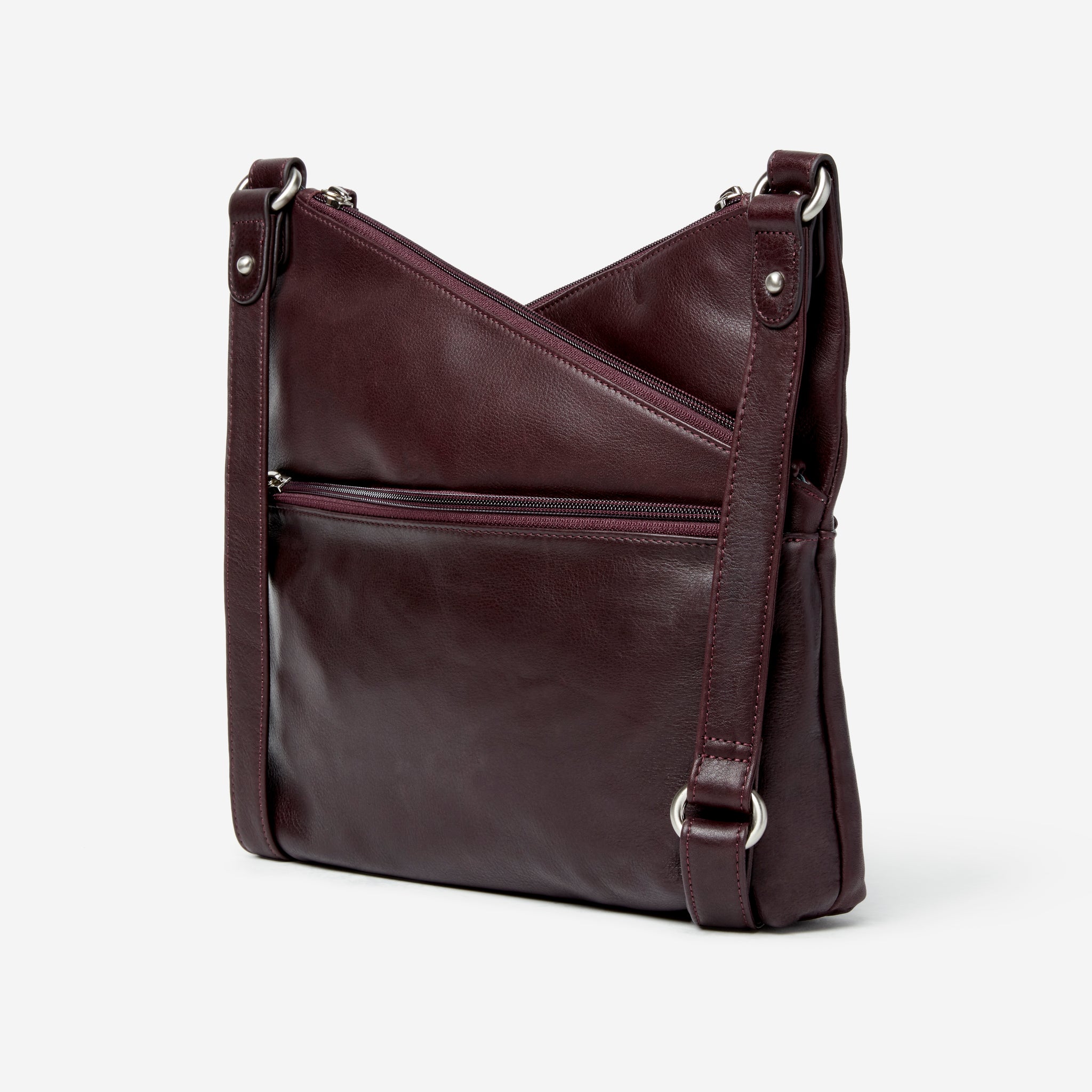 Kriss Kross Traveler – Durable Leather Travel Satchel – Osgoode Marley