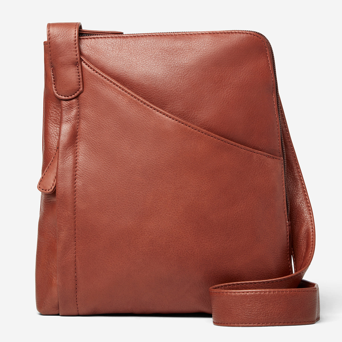 Makenzie Messenger Bags: Compact Leather Crossbody – Osgoode