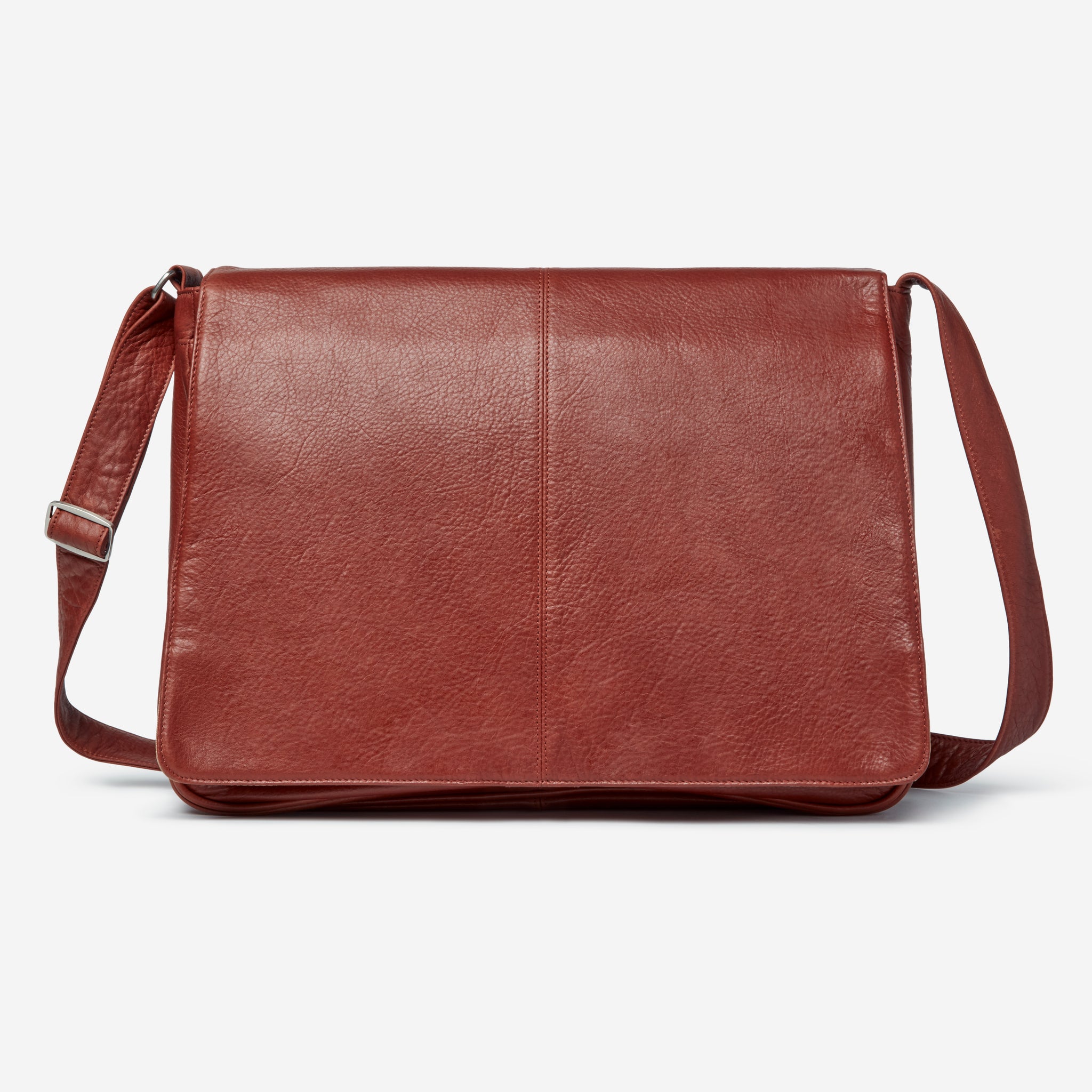 Osgoode Marley Cashmere Leather Messenger Bag Black