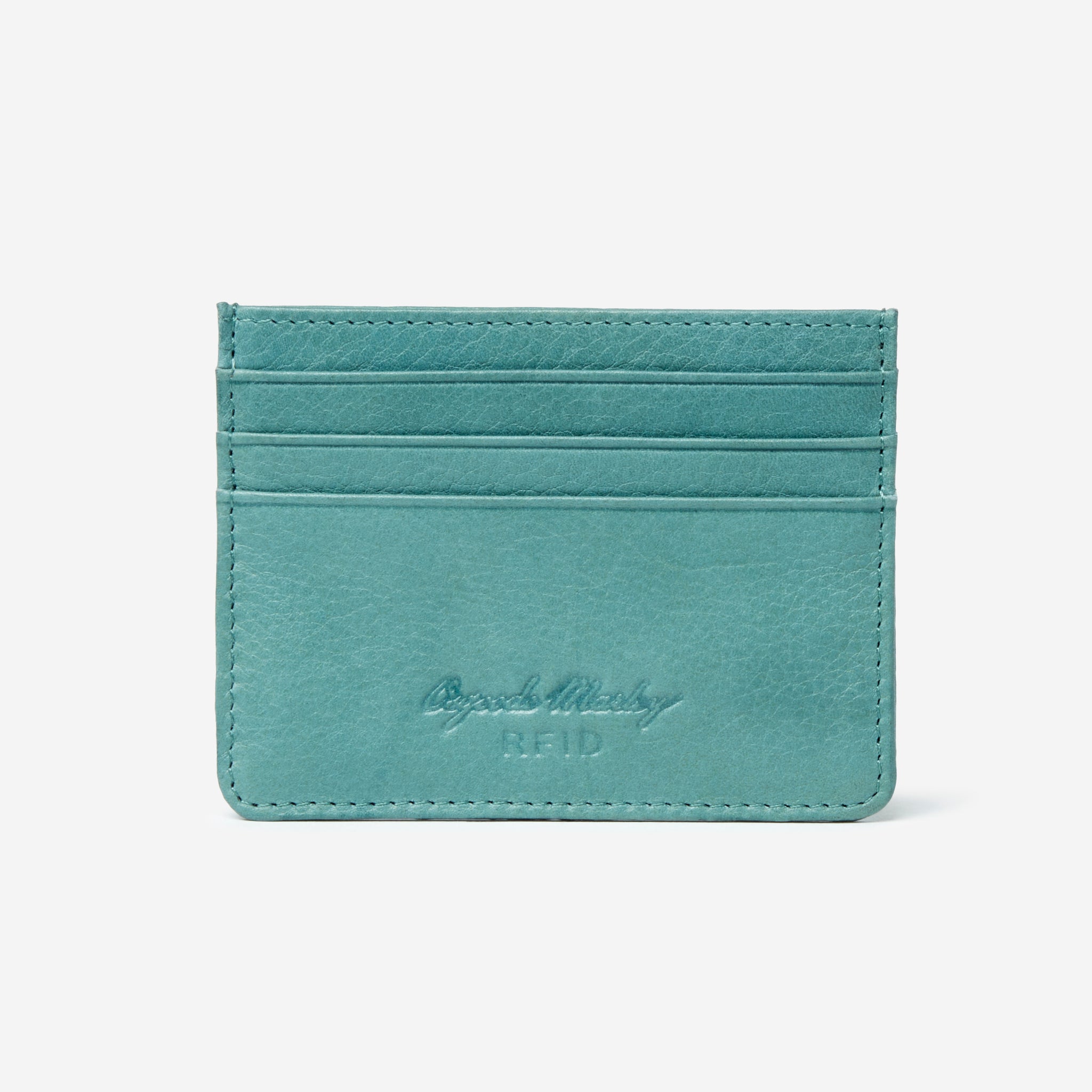 RFIDCreditCardStack_Teal_Front