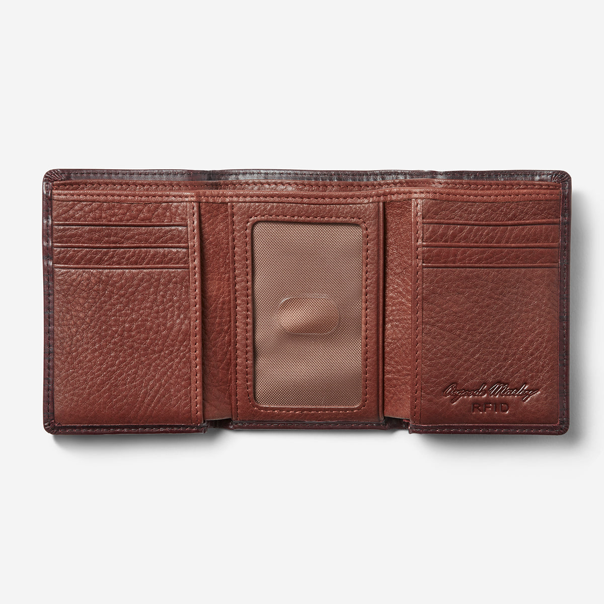 ◎FELLO◎ Wave Card Wallet Burgundy Leather Card Wallet in Burgundy – ANTORINI®