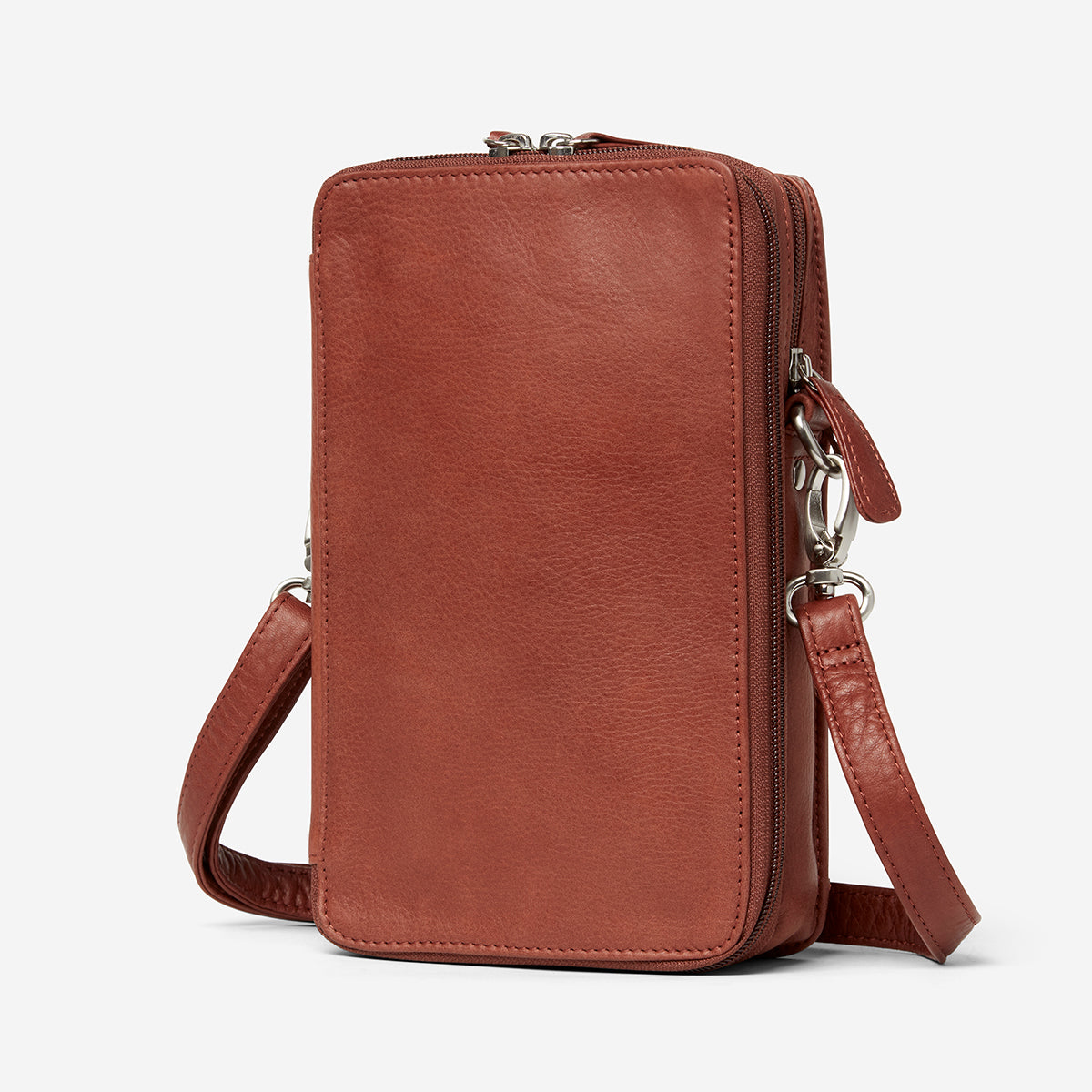 crossbody bag small travel Osgoode Marley On the Go Small Travel Pack 4001 Espresso