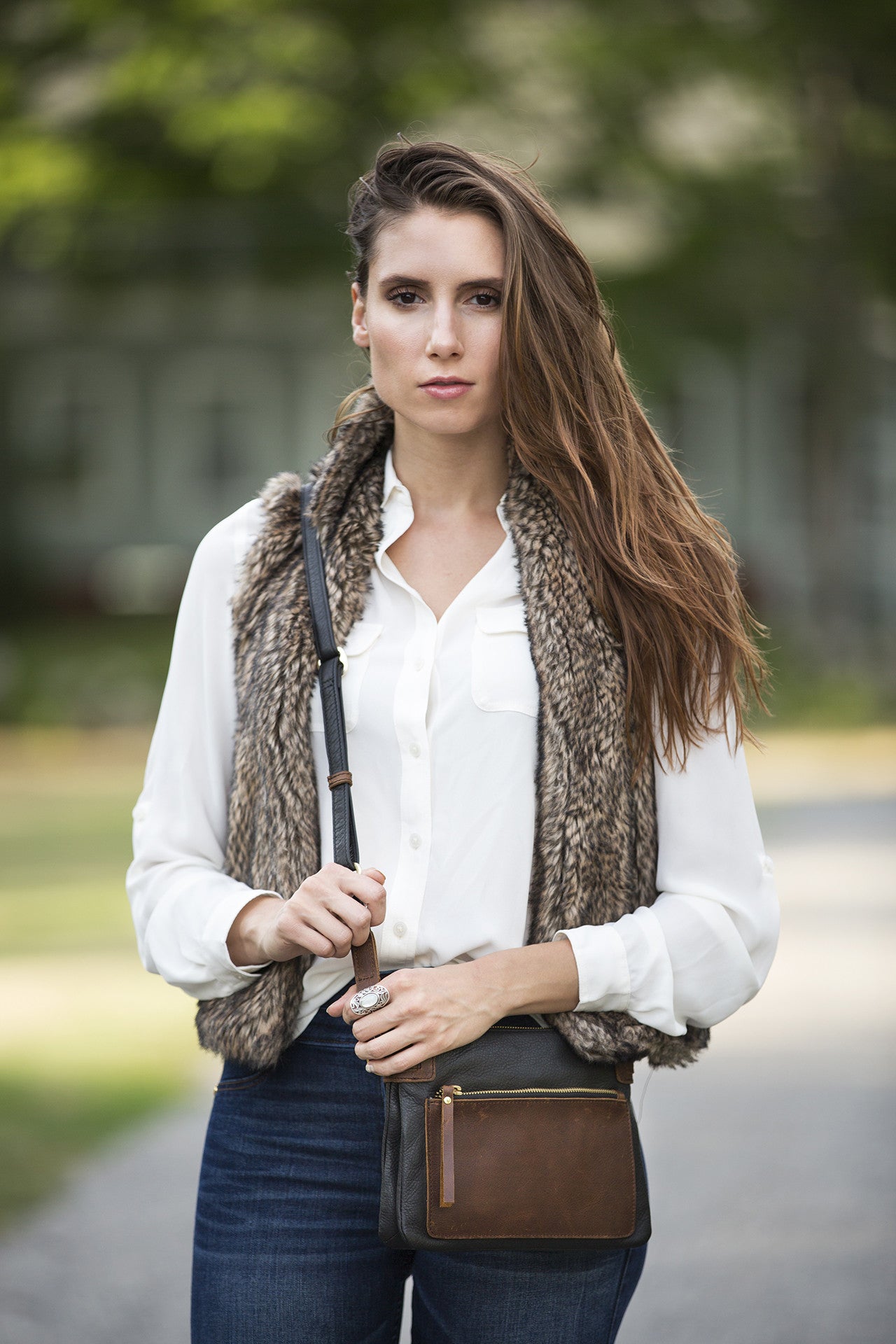 Compact Leather Crossbody Bag with RFID Security – Osgoode Marley