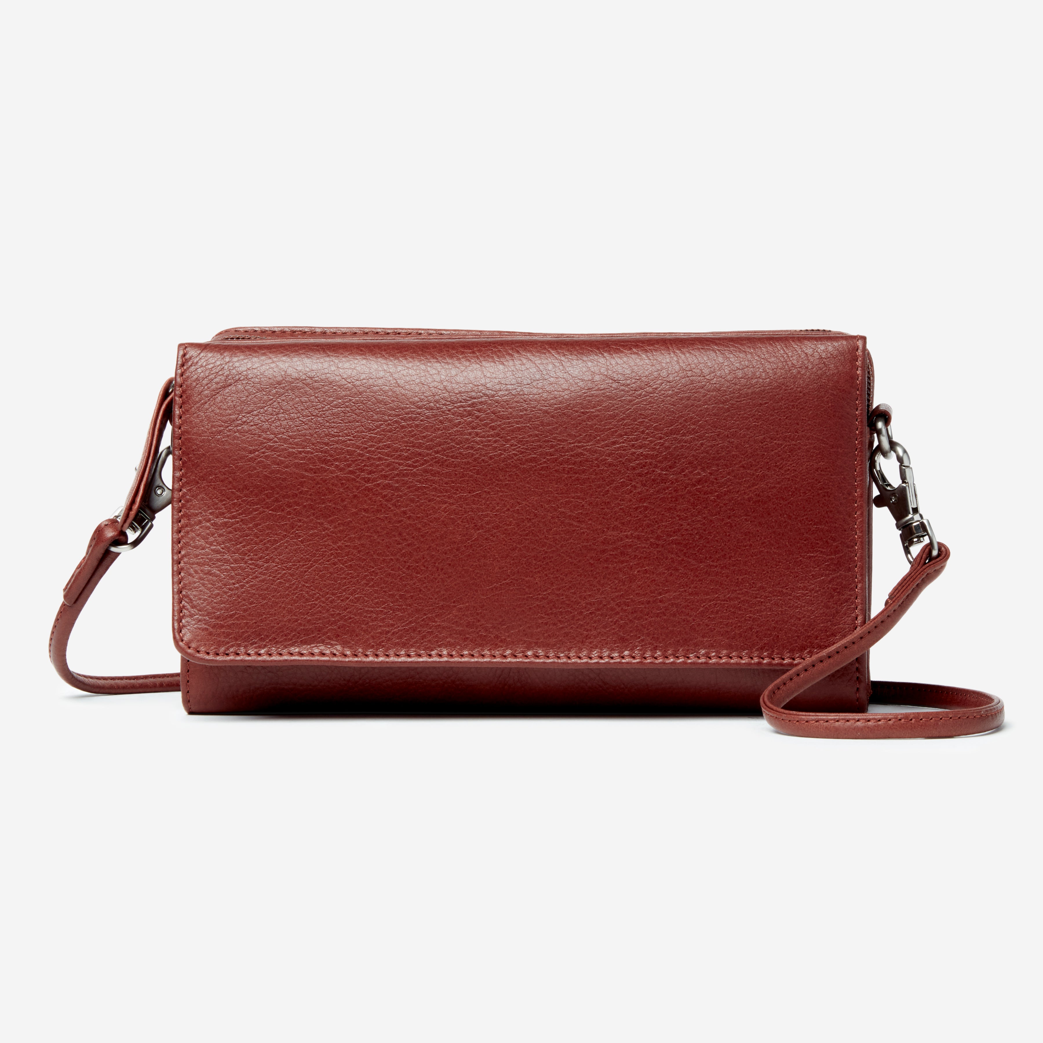 Leather RFID Blocking Wallet Bag by Osgoode Marley Black